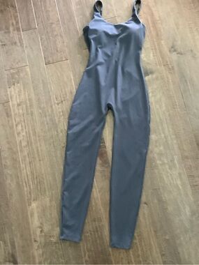 Klassy Network Charcoal Gray Active Bodysuit, M